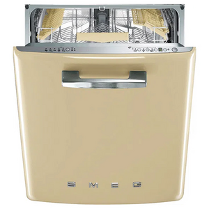 Smeg 60cm FAB Retro Built-in Dishwasher - Cream DWIFABP2