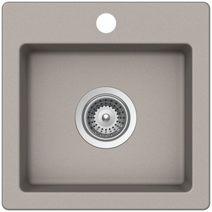 Abey Schock Virtus Single Bowl Bar Sink - Concrete