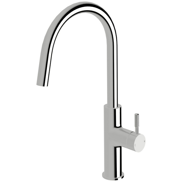 Sussex Taps Virgo Sink Mixer Tap Knurled Chrome VGSM01-K
