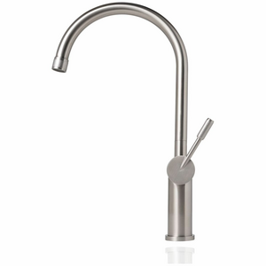 Titan Essentials Gooseneck Kitchen Mixer Tap - Stainless Steel TTSS2