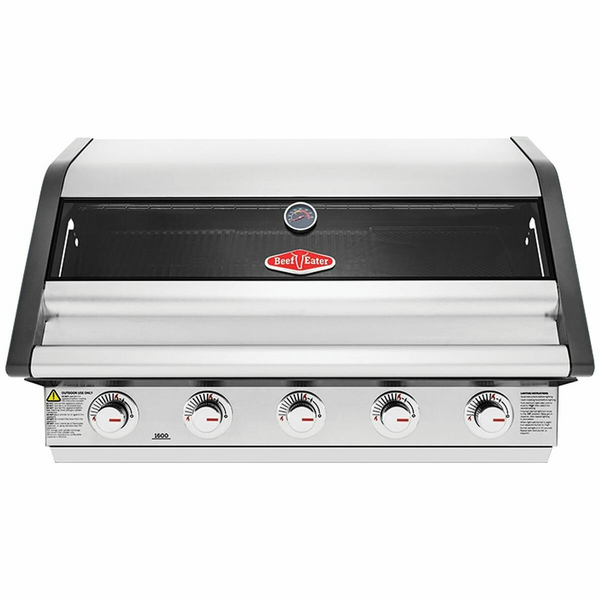 BeefEater 1600 Series SS 5 Burner Built-In BBQ BBG1650SA