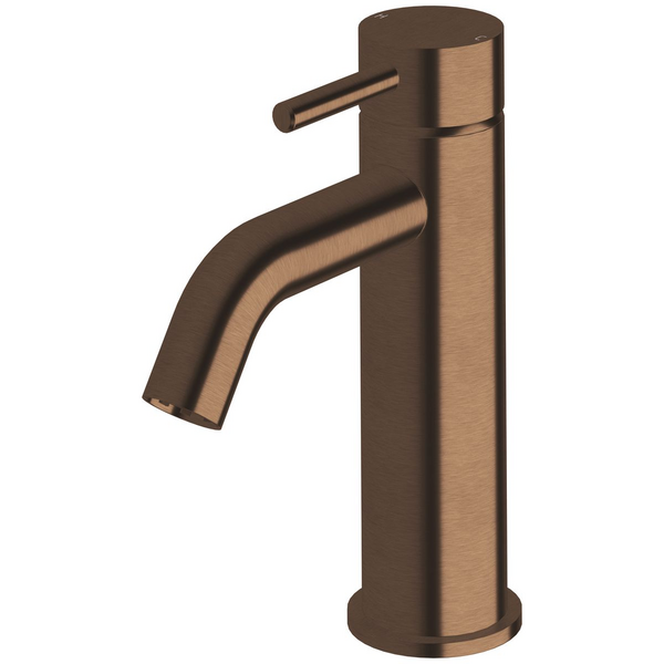 Sussex Taps Virgo Basin Mixer Tap LUXPVD Brushed Rare Bronze VGBM-01-72
