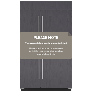 Sub-Zero Classic 890L Integrated Side By Side Fridge ICBCL4850SO