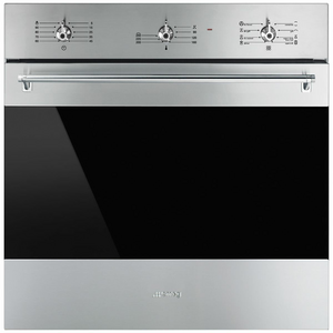 Smeg 60cm Classic Thermoseal Built-In Oven Stainless Steel