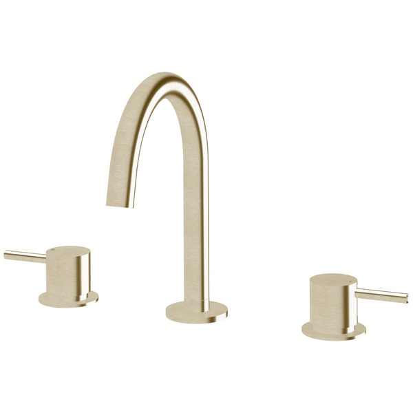 Sussex Taps Virgo Basin Set LUXPVD Brushed Platinum Gold VGBS01-63