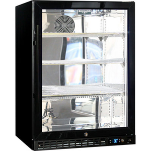Schmick Under Bench Heated Glass Door Bar Fridge Right Hinged