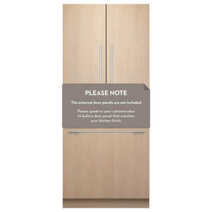 Fisher & Paykel Series 11 91cm Integrated French Door Refrigerator