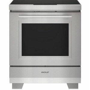 WOLF Transitional 76cm Freestanding Electric Oven with Induction Cooktop