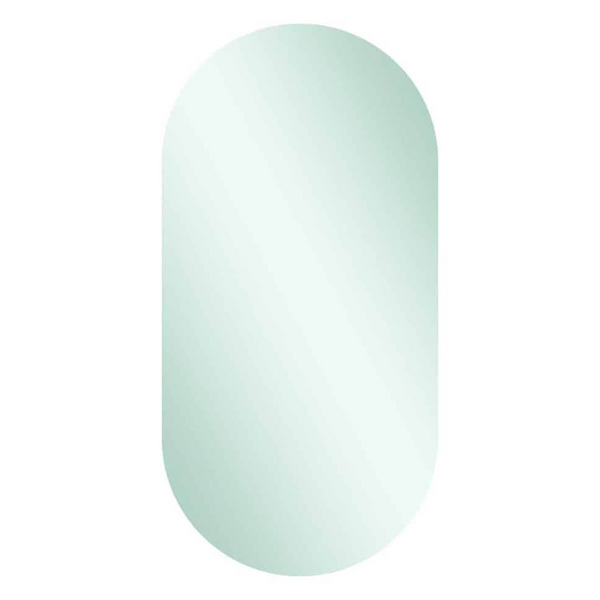 Thermogroup Ablaze 500x1000 Duke Pill Polished Edge Glue-To-Wall Bathroom Mirror DP5010GT