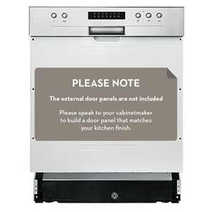 Artusi 60cm Semi-integrated Stainless Steel Dishwasher