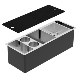 Abey Alfresco Party 620 Single Bowl Sink with Accessories