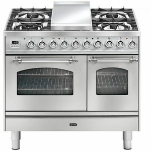 ILVE Nostalgie 100cm Freestanding Dual Fuel Oven/Stove