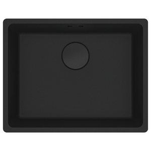 Franke Maris 520mm Single Bowl Flushmount Sink Matte Black