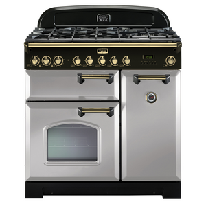 Falcon 90cm Classic Deluxe Royal Pearl Dual Fuel Freestanding Oven