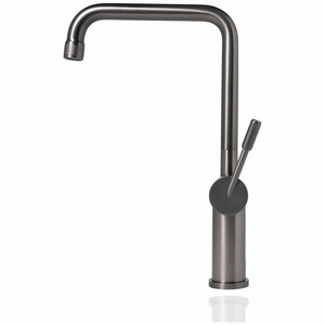 Titan Essentials Squareneck Kitchen Mixer Tap - Gunmetal TTGM1