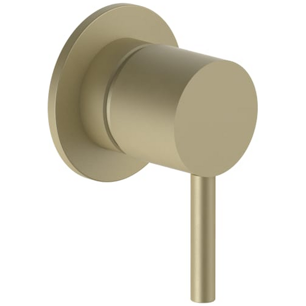 Fantini Nostromo Shower Mixer - Matte British Gold NOSSHMMBG