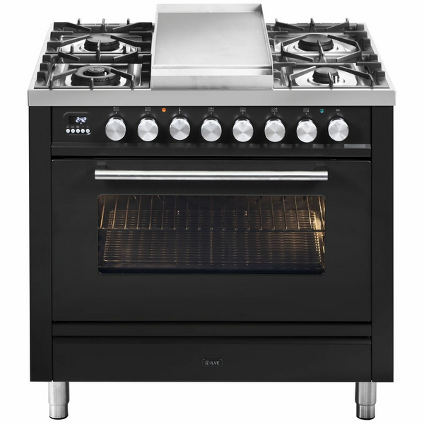 Induction freestanding cooker 90cm top