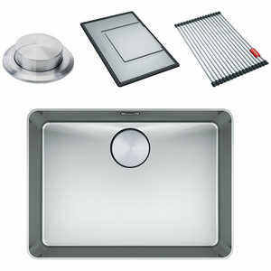 Franke Mythos 550mm Single Bowl Topmount Sink with Accessories
