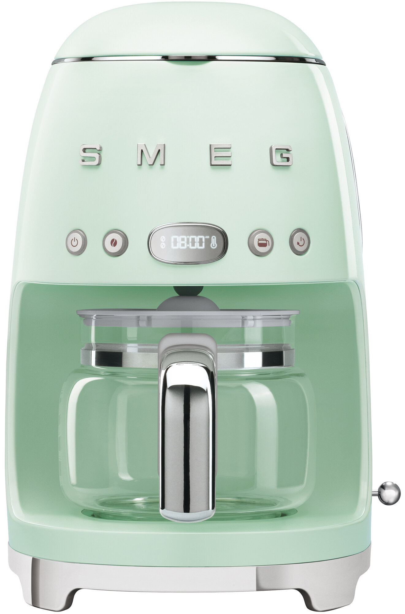 Smeg 50s Retro Style Drip Filter Coffee Machine Pastel Green DCF02PGAU Winning Appliances