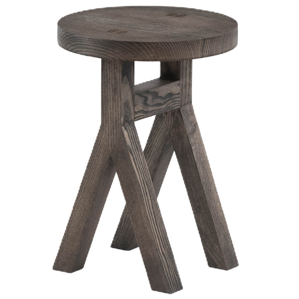 De La Espada Commune Stool - Black Oiled Ash 770BOA