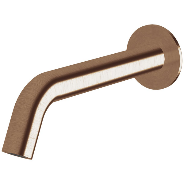 Sussex Taps Virgo Wall Basin or Bath Outlet 200mm LUXPVD Brushed Silk Rose Gold VGWBBO20001-66