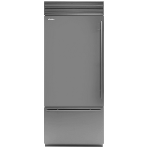 Fhiaba 561L X-Pro Fridge Freezer Left Hinge with Ice Maker Left Hinge Satin Steel XS8990TST3IAM4DH