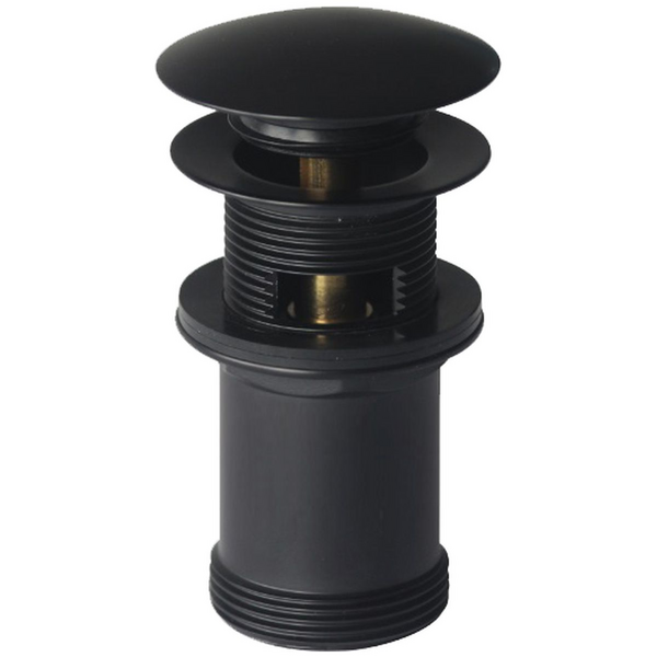 Oliveri Universal Pop Up Plug and Waste - Matte Black ACC706-D-BK