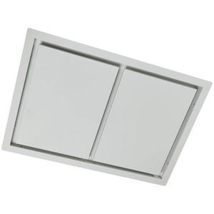 Schweigen 100cm White Ceiling Cassette Rangehood with ISO-Drive SP Motor