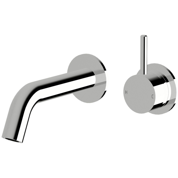 Sussex Taps Virgo Wall Basin or Bath Mixer Outlet System 150mm Chrome VGWBBMOS15001
