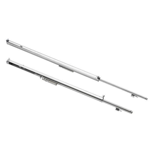 Westinghouse Full Extension Telescopic Oven Runners, Single Set-Stainless Steel ACCW160