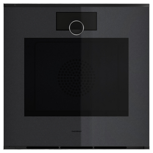 Gaggenau 60cm Minimalistic Series Pyrolytic Built-In Oven Left Hinge - Onyx GO241100