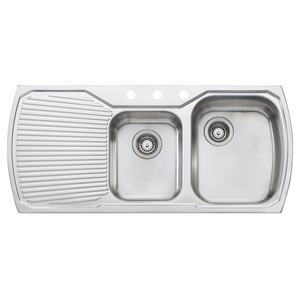 Oliveri Monet 1 & 3/4 Bowl Left Hand Drainer Sink