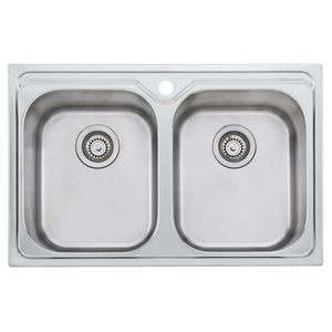 Oliveri Diaz Double Bowl Universal Sink
