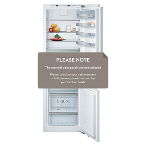 NEFF Fully Integrated Bottom Mount Fridge