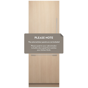 Fisher & Paykel Series 11 449L Integrated Bottom Mount Column Refrigerator Left Hinge