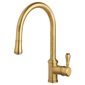 Armando Vicario Provincial Kitchen Mixer Tap with Pull Out 400674BR