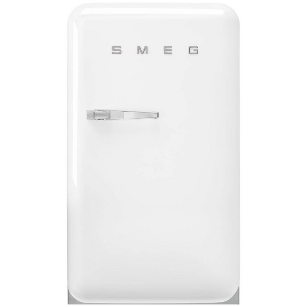 Smeg 50s Retro Style Happy Bar Fridge Right Hinge White FAB10HRWH6