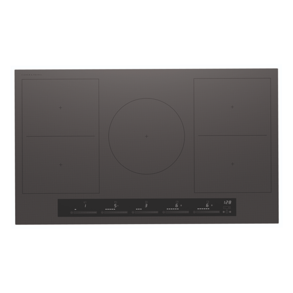 Fisher & Paykel Series 7 90cm 5 Zone Induction Cooktop Grey Glass CI905ZZDTG5