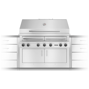 Kalamazoo Hybrid Fire K1000 Built-In Grill Marine-Grade Stainless Steel Natural Gas