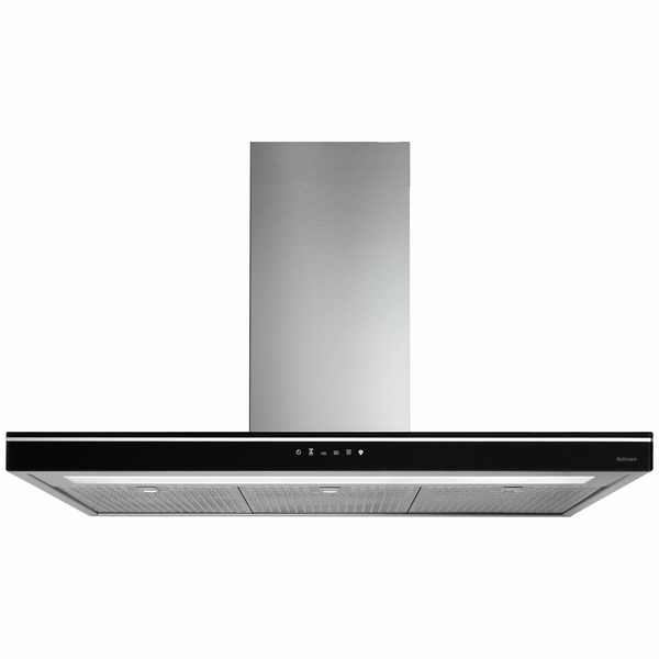Falmec 90cm Luce Canopy Stainless Steel Rangehood F5LC90B1
