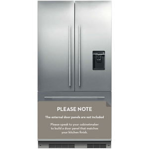 Fisher & Paykel Series 7 476L Integrated French Door Refrigerator with Ice and Water RS90AU1