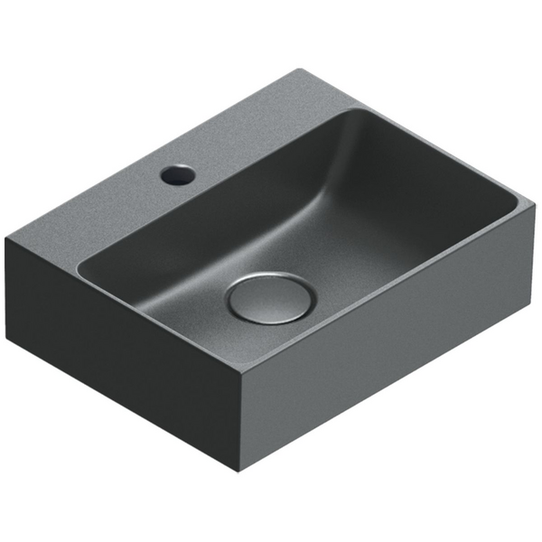 Catalano Premium 400x320 Basin With Taphole Satin Black 0220421022