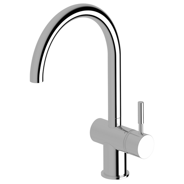 Sussex Taps Voda Curved Sink Mixer Tap - Chrome VSMC