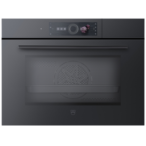V-ZUG CombiSteamer V6000 45M PowerSteam Black Glass