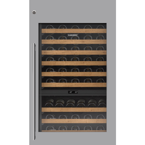 Sub-Zero Door Panel with Tubular Handle and Lock 7025402