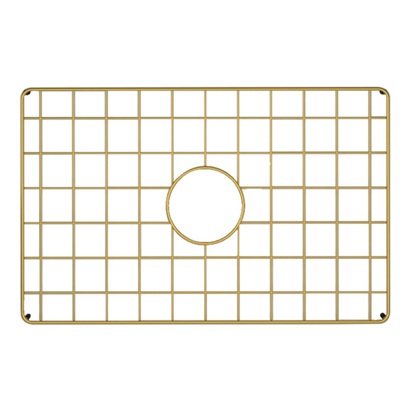 Turner Hastings Cuisine 68 x 48 Brushed Brass Grid CU681SSG-BB