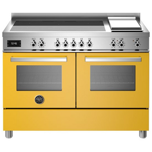 Bertazzoni 120cm Induction Cooktop & Griddle Plate Double Freestanding Oven
