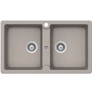 Abey Schock Typos Double Bowl Sink