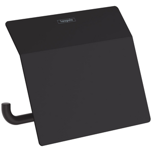 Hansgrohe AddStoris Toilet Roll Holder with Cover Matte Black 41753670