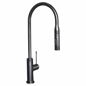 Artusi Gooseneck Mixer Tap With Pull Out Hose